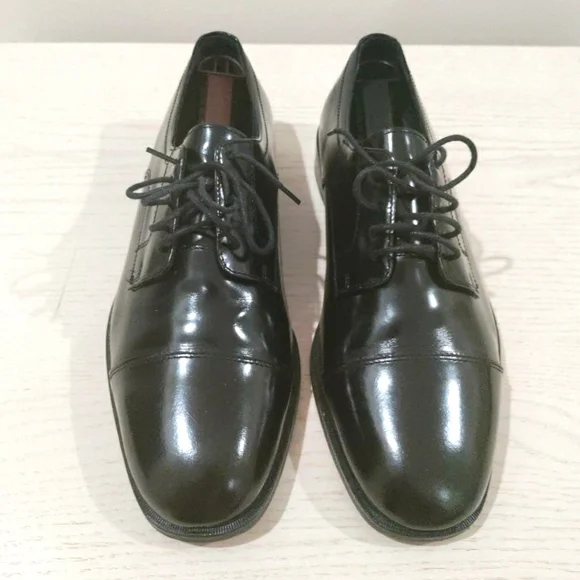 Nunn Bush | Shoes | Vintage Black Nunn Bush Cap Toe Oxford  display picture 3